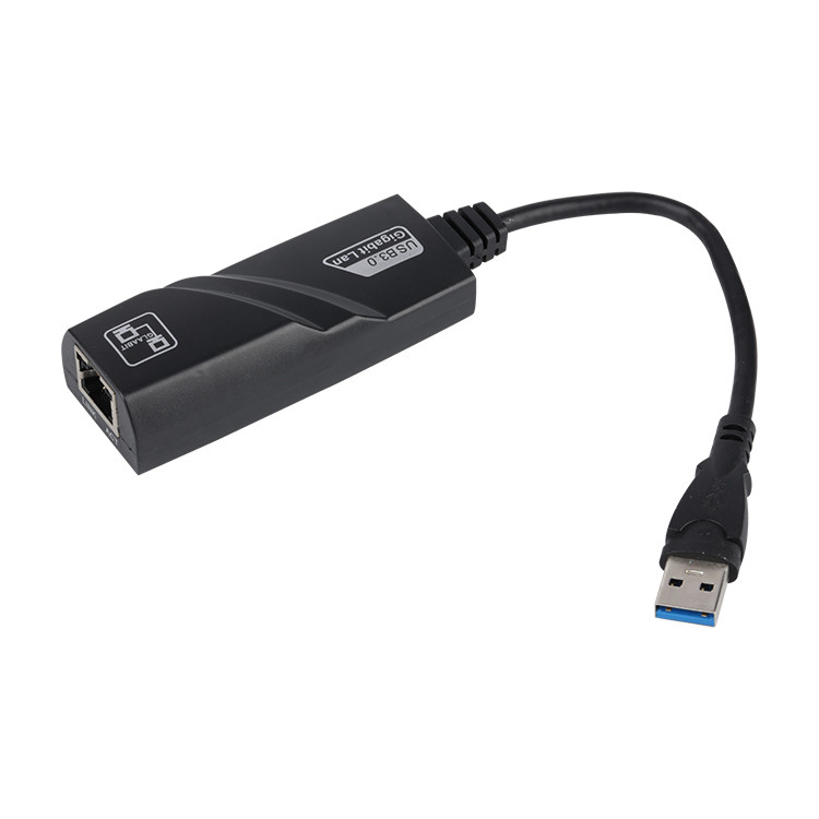 USB 3.0 TO RJ45 이더넷 15cm 길이 케이블 USB Lan 어댑터